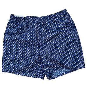 Uniqlo Swim Shorts‎ Men's M Blue Swim Active Shorts 5.5" w/ Mesh Liner Shorts